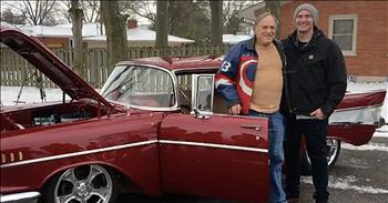 Grandson Restores Papa’s Classic Car For 81st Birthday