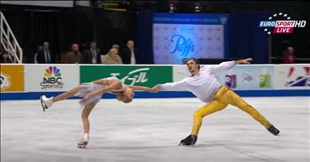 Perfect Ice Skating Routine Leaves Judges In Awe