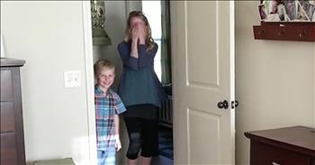 Husband Surprises Wife With Bedroom Makeover