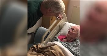 Elderly Couple Reunite After 4 Years Apart