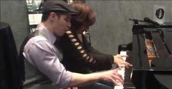 Talented Piano Duet Leaves The Crowd Stunned