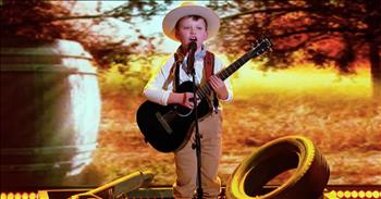 8-Year-Old Country Boy Sings Buck Owens Classic