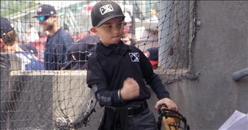 10-Year-Old Boy Is The Umpire’s Biggest Fan