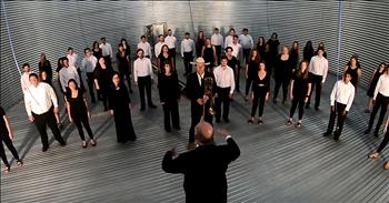 Choir Sings ‘Down To The River To Pray’ In Silo