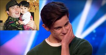 Father Surprises Son Before Britain’s Got Talent Audition