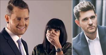 Michael Buble’ Goes Undercover to Give Shoppers an Amazing Surprise