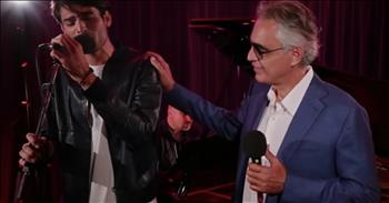 Andrea Bocelli and Son Matteo Perform ‘Perfect Symphony’