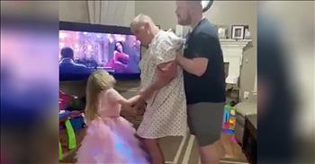 3-Year-Old Dances With Grandpa With Alzheimer’s And Dementia