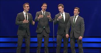 Barbershop Quartet Performs ‘Bridge Over Troubled Water’