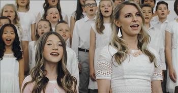 ‘Risen’ – Choir Of 55 Children Sing Easter Song By Shawna Edwards