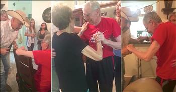 Husband With Alzheimer’s Dances With Wife Again