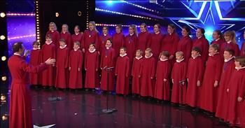 Children’s Church Choir Performs Disney Classic For Audition