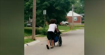 16-Year-Old Rushes To Push Man In Wheelchair Away From Tornado