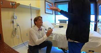 Man Who Nearly Died Proposes To Nurse That Saved His Life