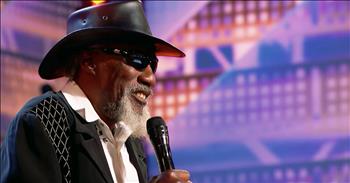 Blind Vietnam Vet Robert Finley Stuns With Original Song On America’s Got Talent