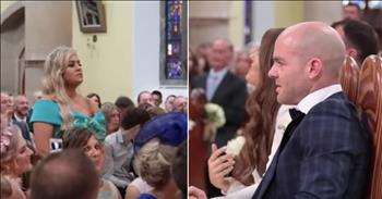 Groom Cries During ‘Stand By Me’ Wedding Flash Mob