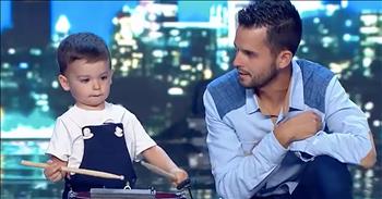 2-Year-Old Child Prodigy Drummer Stuns On Spain’s Got Talent