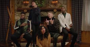 Pentatonix ‘What Christmas Means to Me’ Yule Log (Music Video)