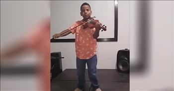 Violin Cover Of ‘Hallelujah’ From Tyler Butler-Figueroa