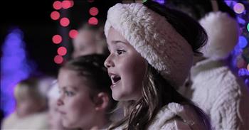 Children’s Choir Performs ‘Love Grows At Christmastime’