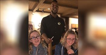 Olive Garden Waiter With Golden Voice Stuns Singing ‘Happy Birthday’