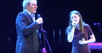 Michael Bolton And Laura Bretan Sing ‘The Prayer’