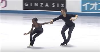 Figure Skating Duo Gives Viral Performance To ‘Sound Of Silence’