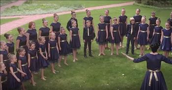 Children’s Choir Sings ‘You Raise Me Up’ By Josh Groban