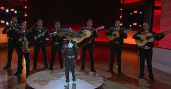 4-Year-Old Mariachi Singer Delights The Crowd On Little Big Shots