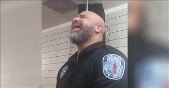 Gospel-Singing Police Officer Belts Out ‘The Best Of Me’