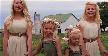 4 Adorable Sisters Sing ‘Oh How I Love Jesus’