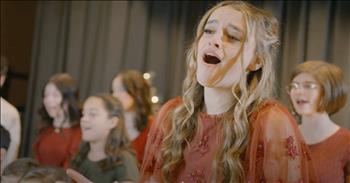 16-Year-Old And Friends Perform “I Sing Of Christmas”