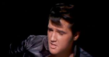 Classic Clip Of Elvis Presley Singing ‘Are You Lonesome Tonight?’