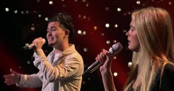 ‘Lean On Me’ Duet Earns Kenedi And Jordan A Standing Ovation