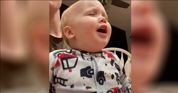 Toddler Moved By The Spirit As He Sings ‘God Only Knows’