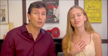 Stunning Father-Daughter Duet To ‘Amazing Grace’