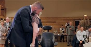 Groom Shares Last Dance With Mom Dying From ALS