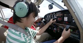 Pilot Helps Steve Hartman’s Blind Nephew Live Out His Dreams Of Flying