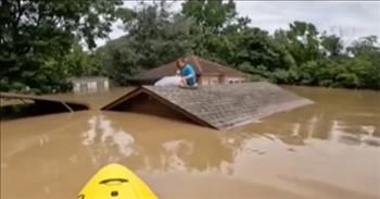 Resourceful 17-Year-Old Saves Herself And Beloved Dog During Kentucky Floods