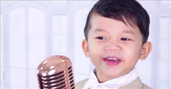 4-Year-Old Sings ‘Amazing Grace (My Chains Are Gone)’