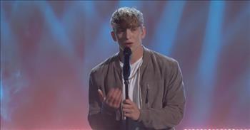 21-Year-Old Lee Collinson Dedicates ‘Flowers’ To His Mother During AGT Semi-Finals