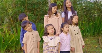 Christian Family Sings Classic Hymn ‘Do Lord, Oh Do Lord (Away Beyond The Blue)’