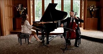 Husband And Wife Perform ‘At Last’ Duet On Piano And Cello