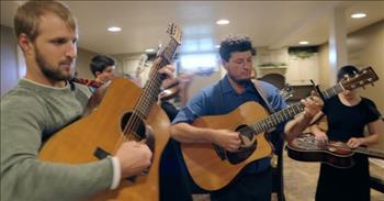 Bluegrass Family Performs Toe-Tapping Rendition Of ‘This Land Is Your Land’