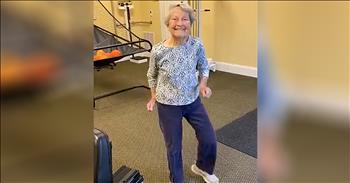 91-Year-Old Dances The Jitterbug To ‘Jailhouse Rock’