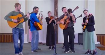 Gospel Family Band Performs ‘Over In The Glory Land’