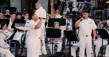 U.S. Navy Band Performs ‘Come Sail Away’