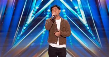 Indonesian Singer Performs Show-Stopping Second Chance Song After Simon Stops His Audition