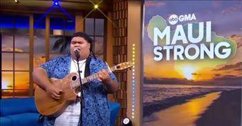 American Idol Winner Iam Tongi Sings ‘Starting All Over Again’ To Support Maui Wildfire Victims