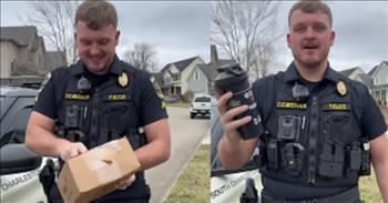 Police Officer Finds Out He’s Going To Be A Dad In The Sweetest Way